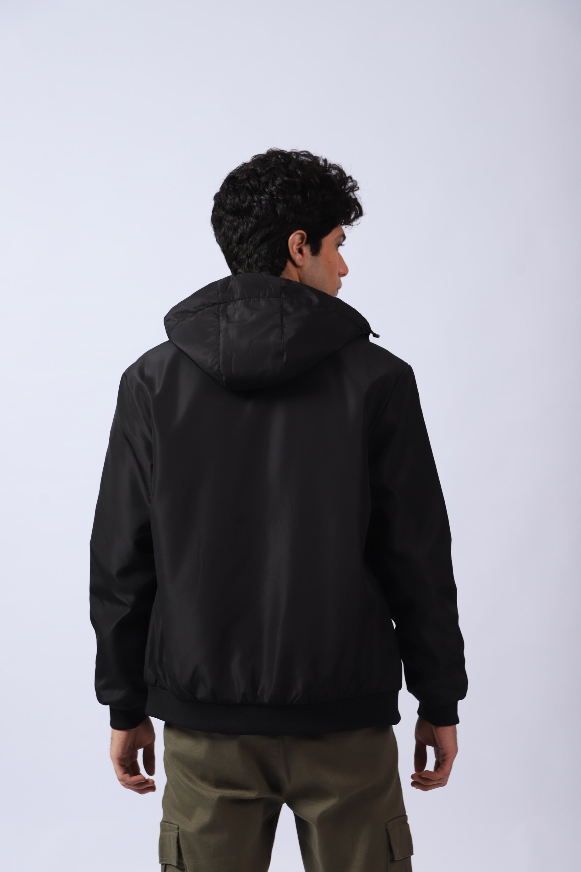 POLYESTER HOODIE JACKET