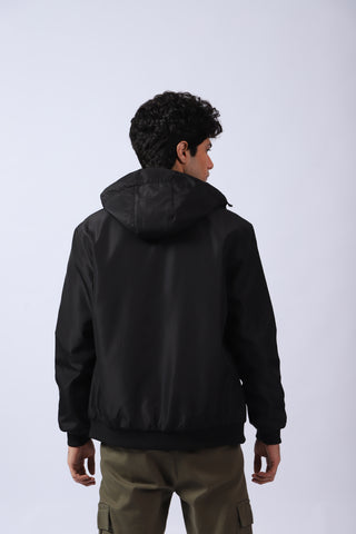 POLYESTER HOODIE JACKET