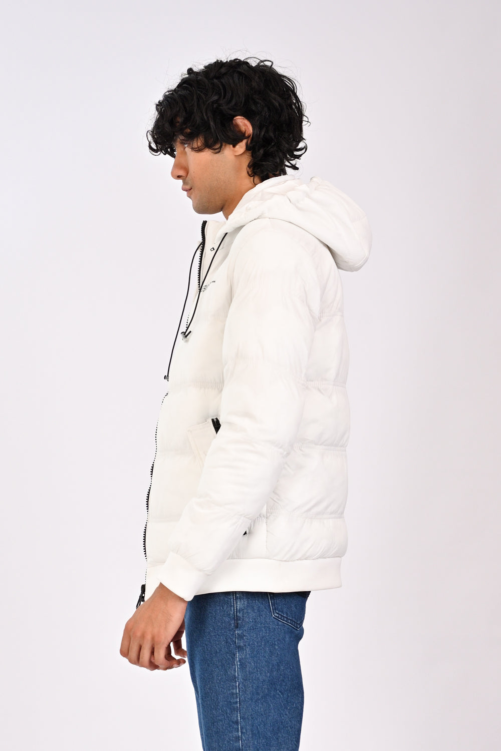 HOODED PUFFER JACKET