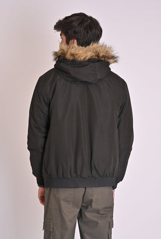 PUFFER JACKET WITH HOOD