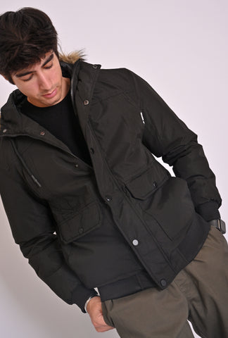 PUFFER JACKET WITH HOOD