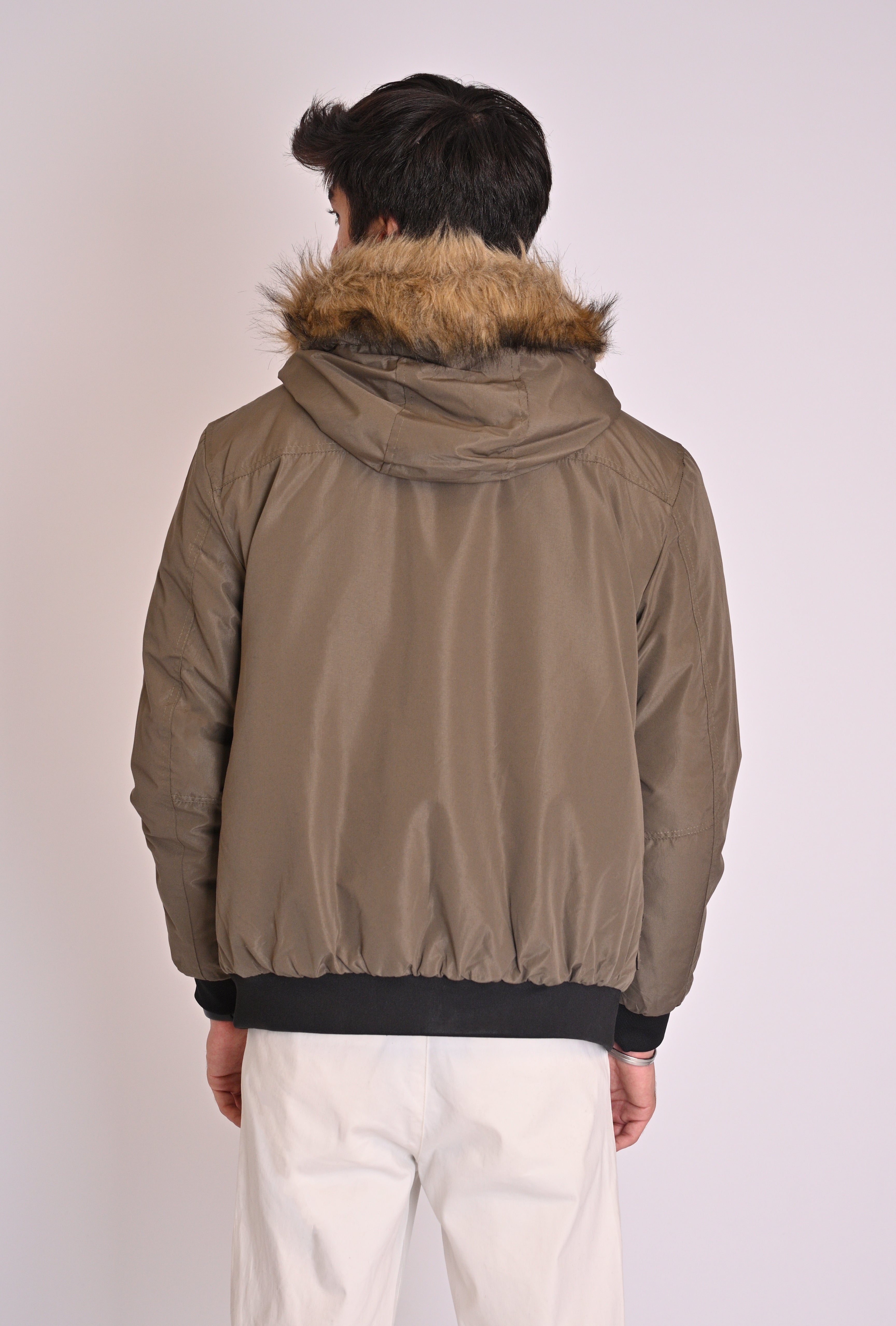 PUFFER JACKET WITH HOOD