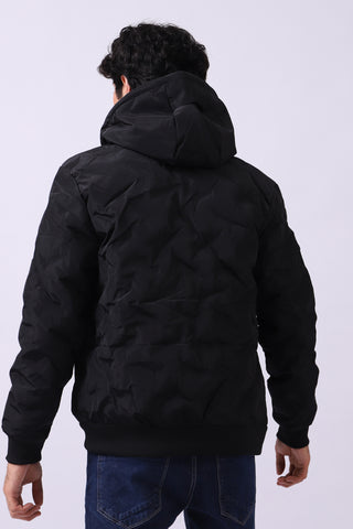 PUFFER HOODED JACKET