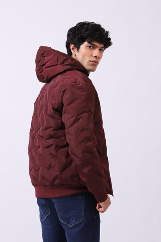 PUFFER HOODED JACKET