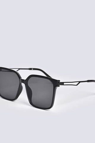 SLEEK SQUARE LARGE SUNGLASSES