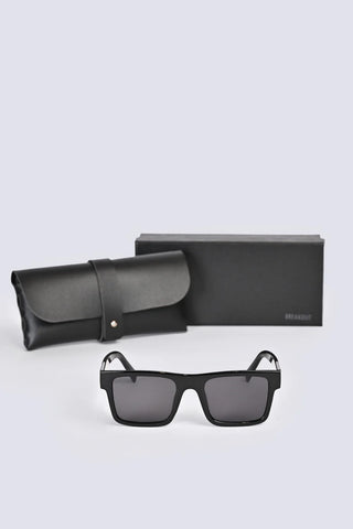 MILAN SLEEK SQUARE SUNGLASSES