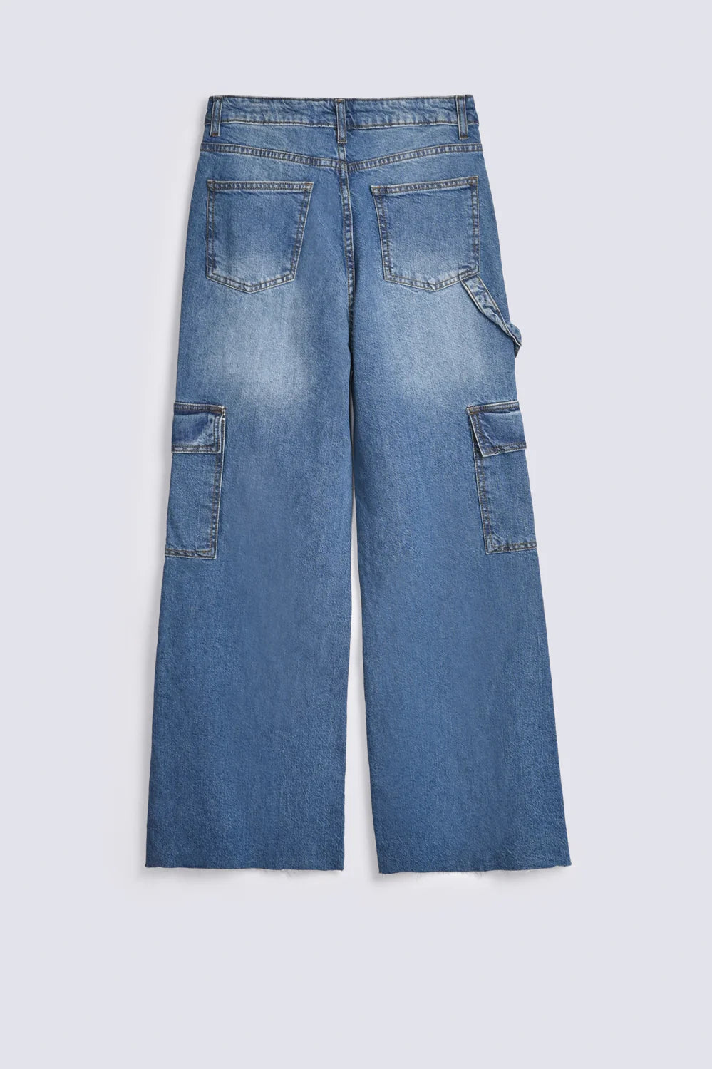 CARGO MEGA WIDE DENIM