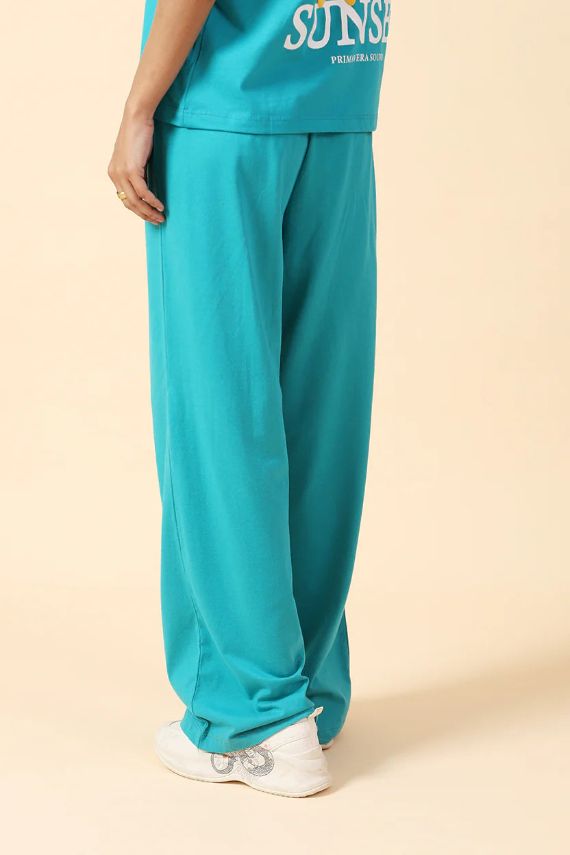 BASIC WIDE LEG TROUSER