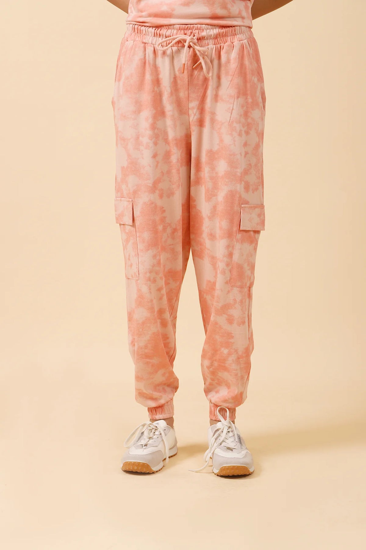 TIE AND DYE JOGGER PANTS