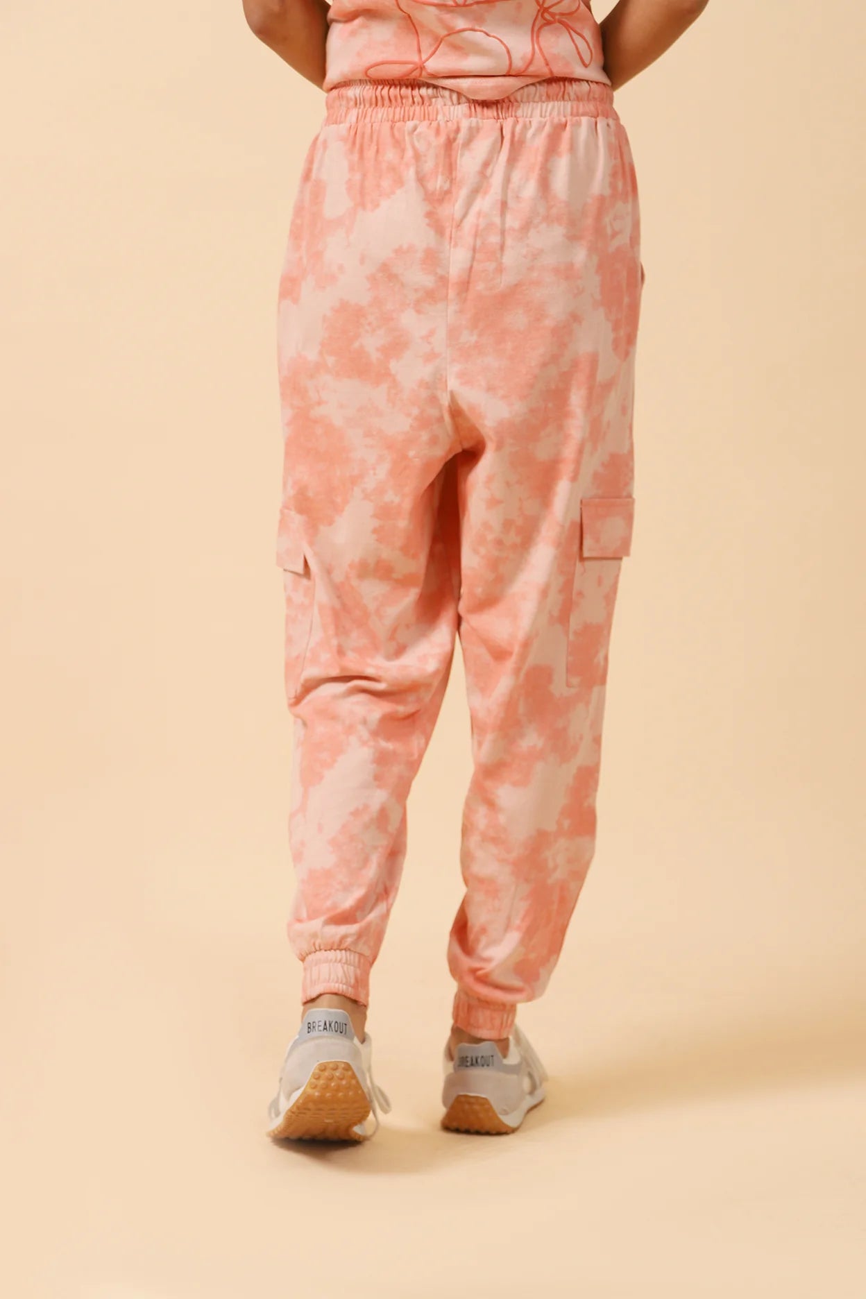 TIE AND DYE JOGGER PANTS