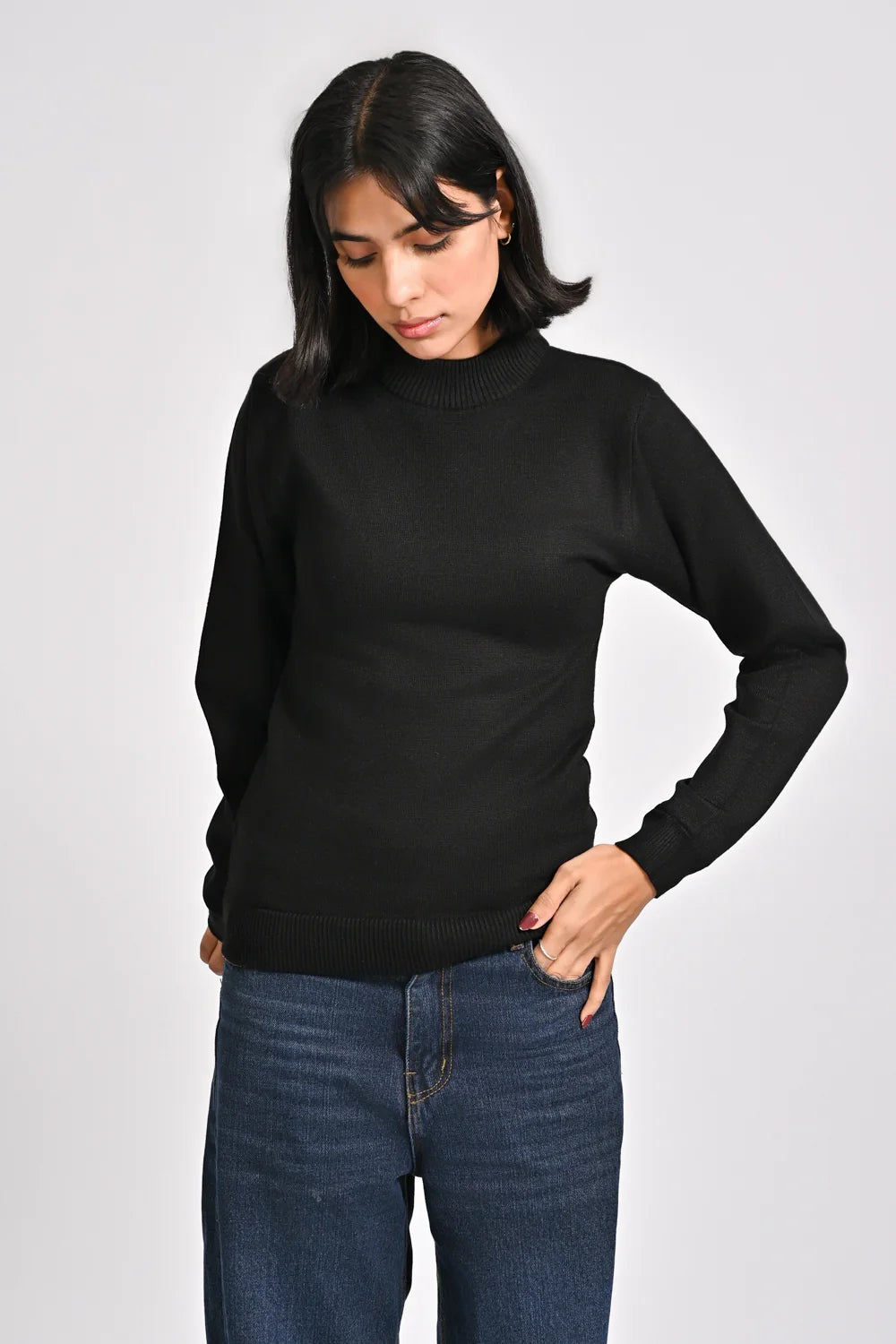 CASHMERE HAND FEEL SWEATER