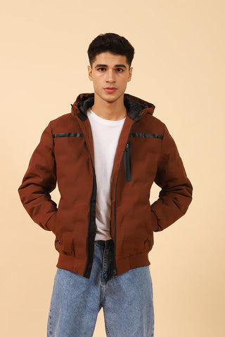 POLYESTER HOODIE JACKET