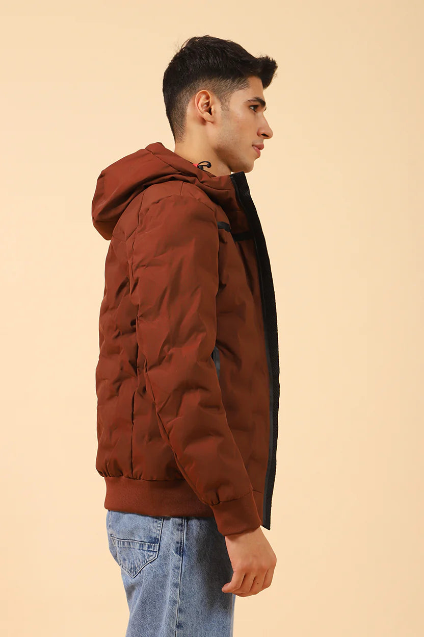 POLYESTER HOODIE JACKET