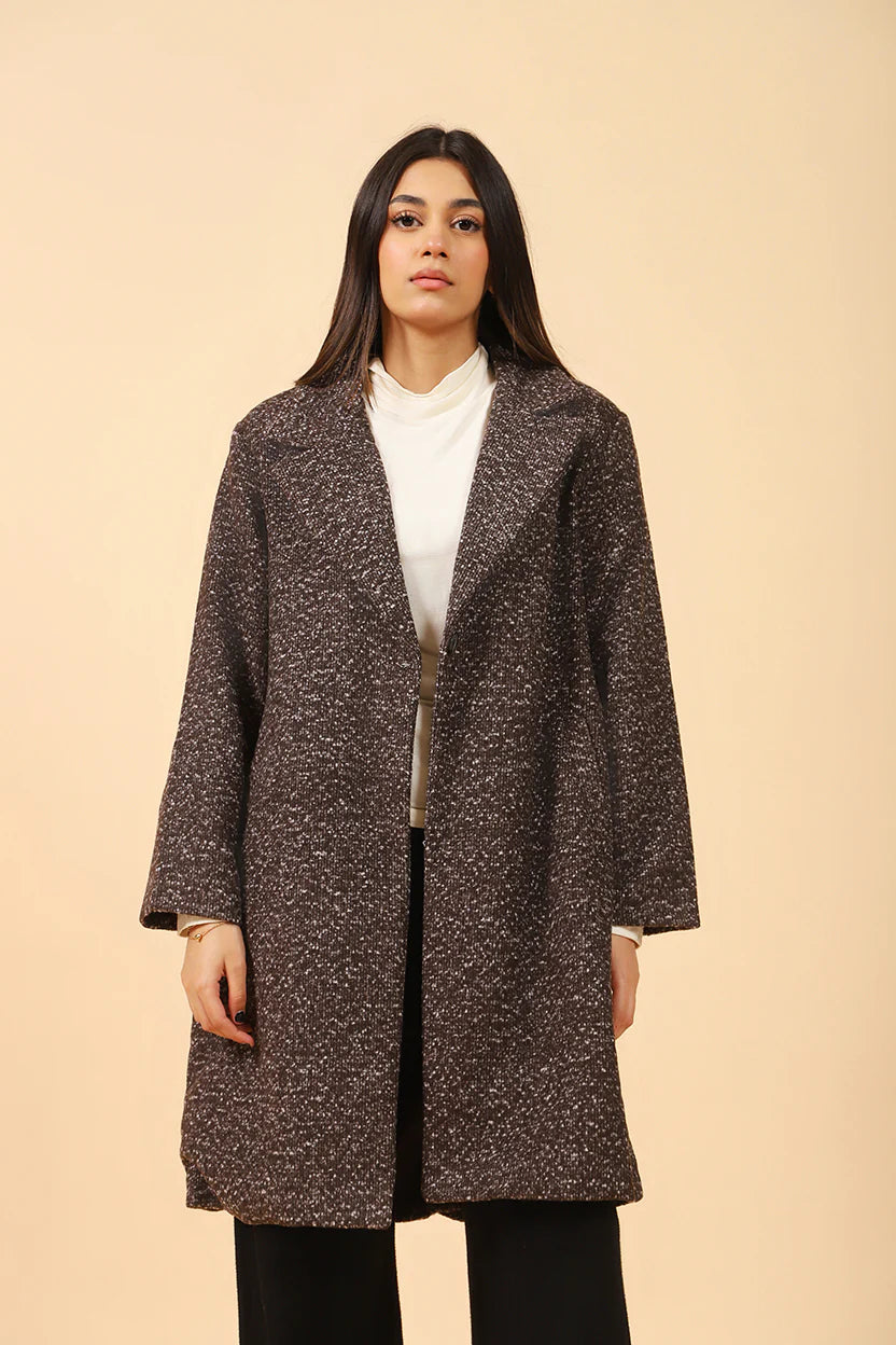 OVERSIZED TEXTURED COAT